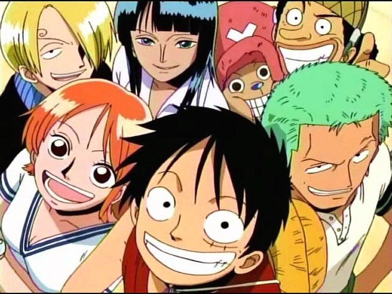 Luffy and his friends